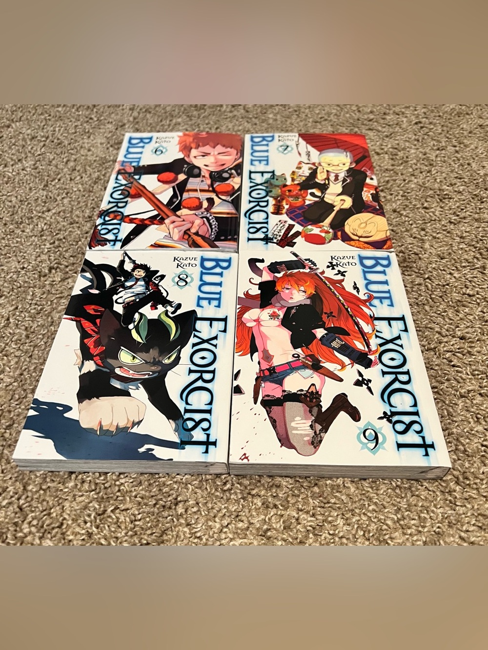 Blue Exorcist, Vol. 6-9-- Kazue Kato